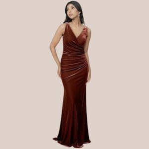 Revelry Terracotta Dawson Dress